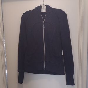 Lululemon Black Left-Handed Zip-Up Hoodie (J76)